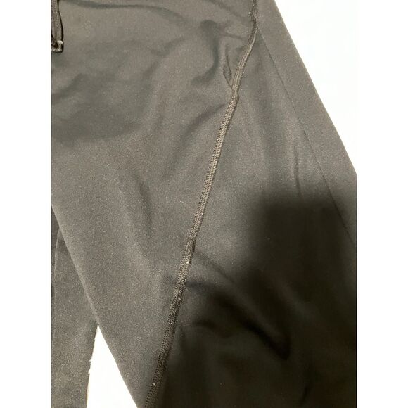 Champion Ruched Black Capri Drawstring Leggings - Picture 7 of 8